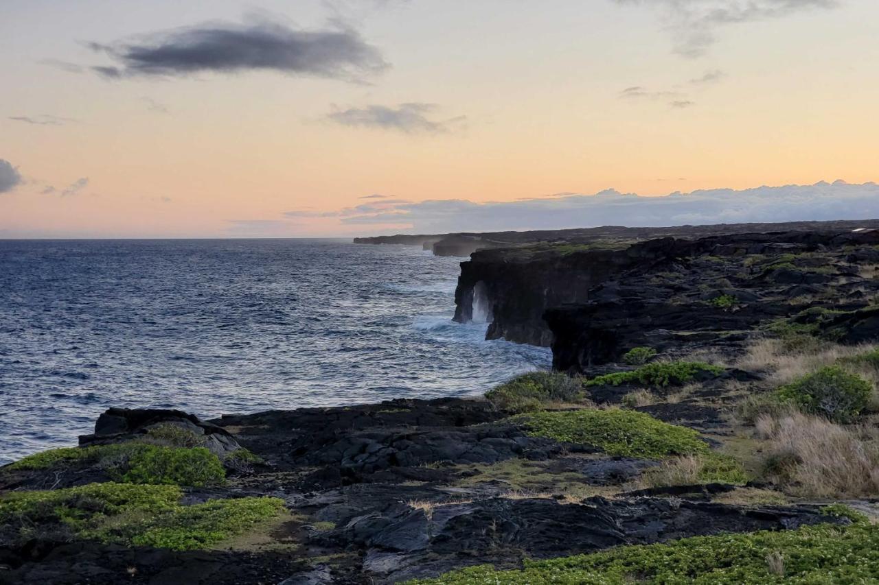 The Aloha Green House Retreat With Ocean Views! Naalehu ภายนอก รูปภาพ