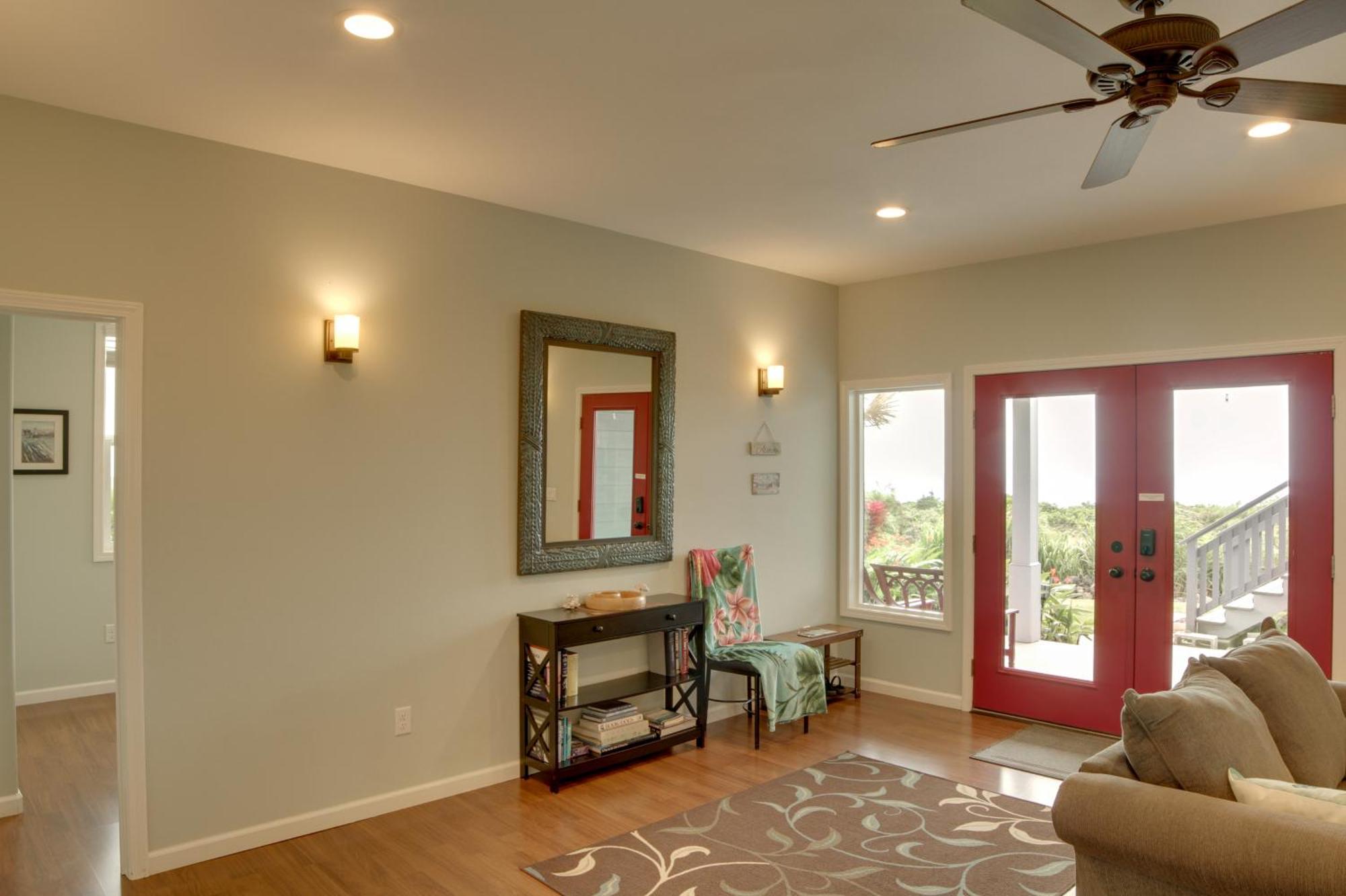 The Aloha Green House Retreat With Ocean Views! Naalehu ภายนอก รูปภาพ