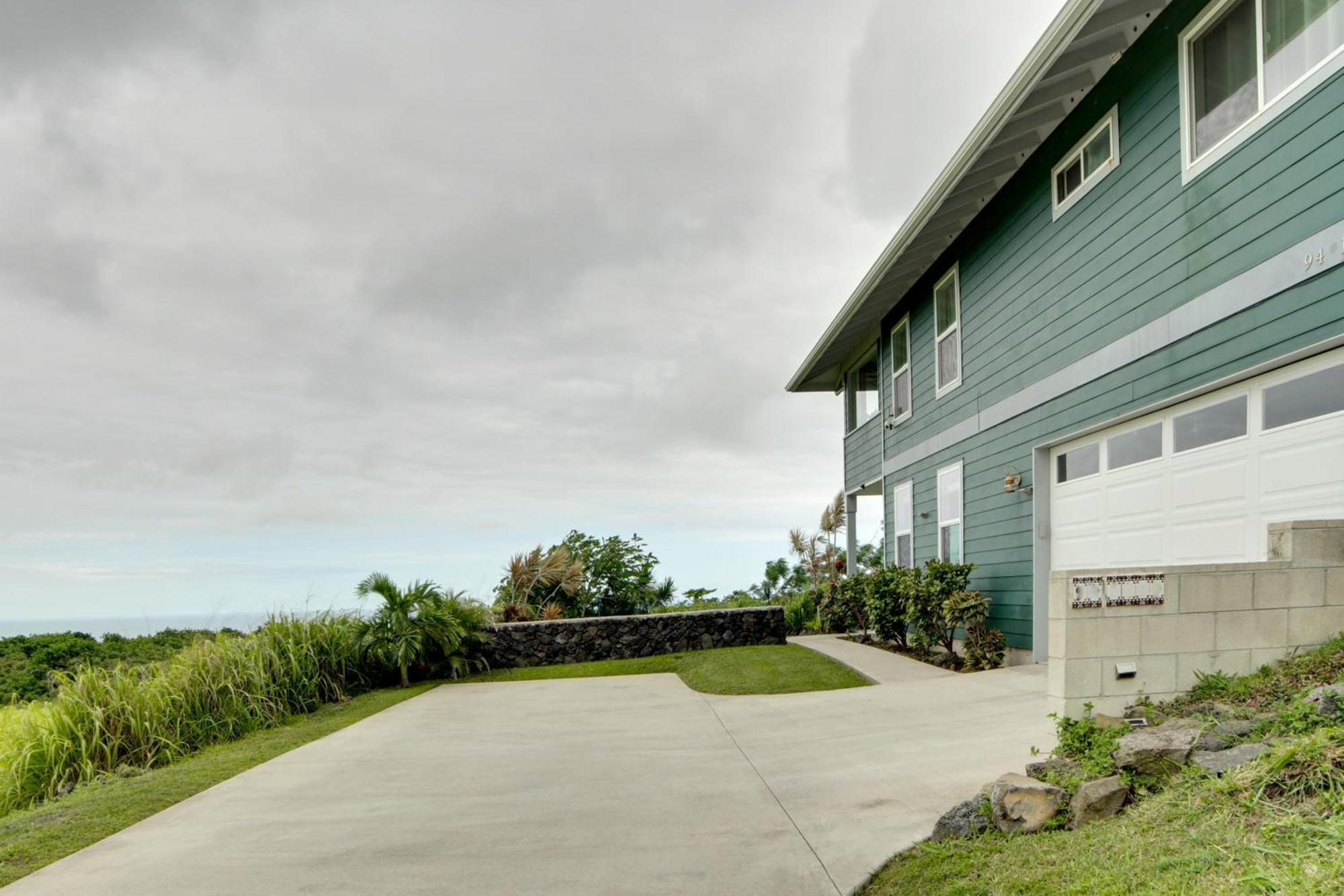 The Aloha Green House Retreat With Ocean Views! Naalehu ภายนอก รูปภาพ