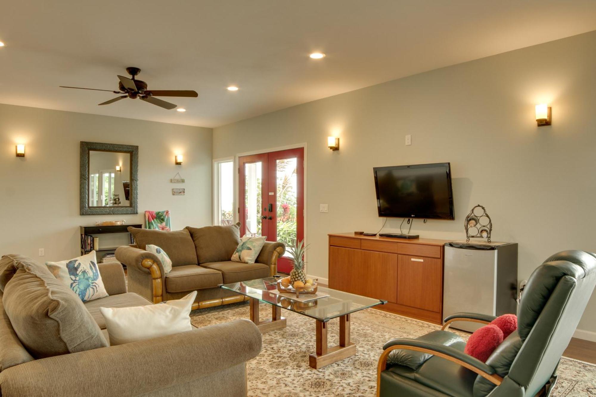 The Aloha Green House Retreat With Ocean Views! Naalehu ภายนอก รูปภาพ