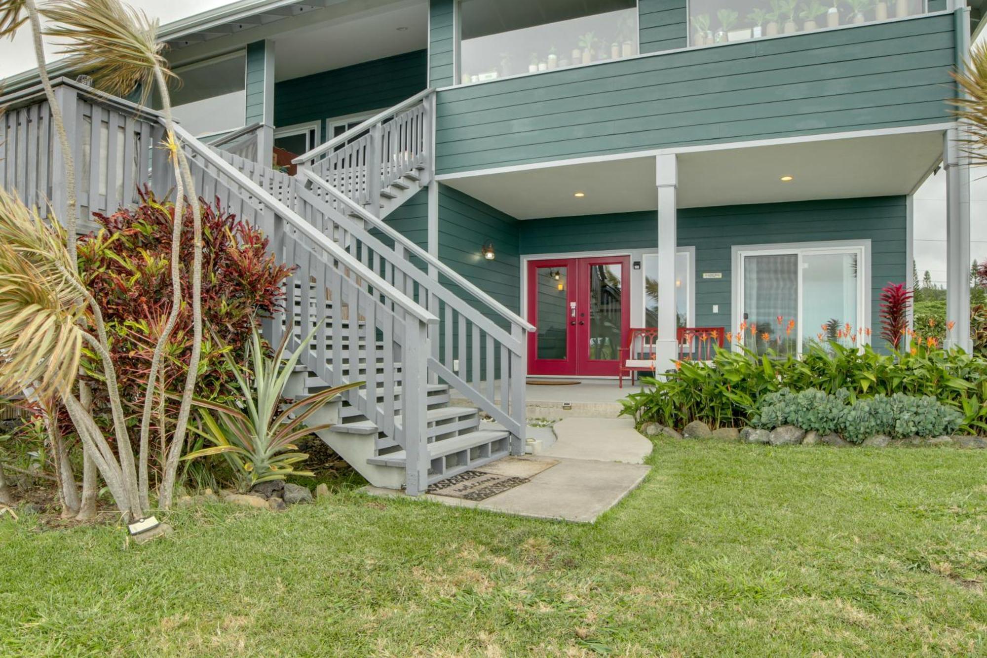 The Aloha Green House Retreat With Ocean Views! Naalehu ภายนอก รูปภาพ